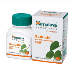 Himalaya Wellness Guduchi, 60 Tablets | Pure Herbs for Immunity Wellness | GILOY | Strengthens immunity - Pack of 1