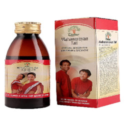 Dabur Mahanarayan Tail For Joint Pain And Backache - 100 Ml with Free Dabur Nature Care Kabz Over Effective Relief From Constipation, 120g
