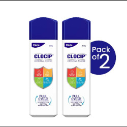 Cipla Clocip Antifungal Powder 100gm - Pack of 2