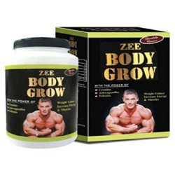 ZEE Herbal Strong Body Grow Powder || Body Growth & Health Supplement || Weight, Muscle & Mass Gainer- Pack of 300gm