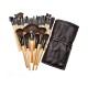 Makeup Brush 24 Pcs PinK Makeup Brushes Set for Foundation, Face Powder, Blush Blending Brushes Professional Cosmetic Makeup Ultra Soft Brushes Set Kit with Pouch Bag Case