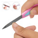 8 - Sided Nail Buffers + Stainless Steel Filer for Manicure (Random Colours) - Combo of 2