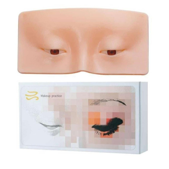 Makeup Practice Face Board, Silicone Makeup Face - Practice Skin Board for Makeup | Eye Makeup Practice for Beginner Makeup Artist For The Perfect Makeup (SKIN, 1 - Pcs) Makeup Practice Face Board, Silicone Makeup Face - Practice Skin Board for Makeup | Eye Makeup Practice for Beginner Makeup Artist For The Perfect Makeup (SKIN, 1 - Pcs)