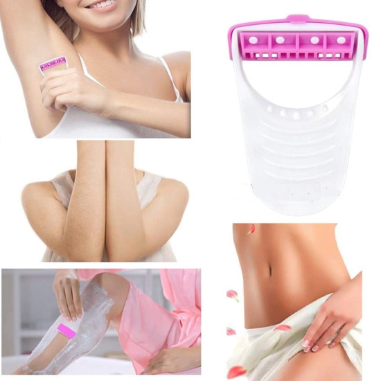 Body Shaver Razor For Hair Removal for Women | Disposable MAX Body & Bikini Shaving Razor - Pack of 6