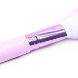 Blusher brush & Round Fluffy brush and Face Blush Powder Brush Contour Blush Highlight Brush (Random Color) - Pack of 1