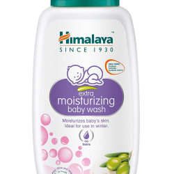 Himalaya Baby Care Extra Moisturizing Baby Wash OR Gentle Baby Wash (100ml)- Pack of 1 (model, as available)