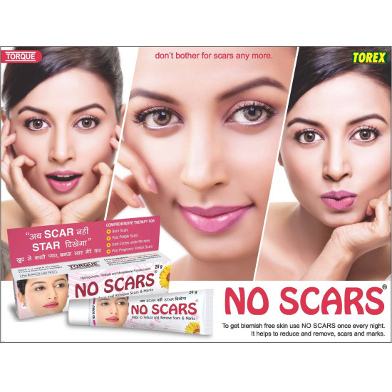 No Scars Cream - 20gm (Pack of 1) | Men & Women Cream | Dark Spot & Pimple Removing