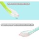 Baby Silicone Soft Spoon| Training Feeding for Kids Toddlers Children and Infants| BPA Free | Gum-Friendly First Stage (Random Color) - Pack of 2