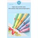 Double Headed Erasable Highlighter Pastel Shades Chisel Tip Fine Grip Marker Pen DIY Art Craft Multicolor Calligraphy Pen for Kids, Adults for Drawing, Highlighting, Birthday Gift (Set of 6)