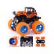 Mini Monster Truck Friction Powered Cars Toys, 360 Degree Stunt 4wd Cars Push go Truck for Toddlers Kids Gift (Multicolor) - Pack of 1