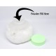 Baby Skin Care Baby Powder Puff with Box Holder Container for New Born and Kids for Baby Face and Body - Random Color