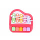 2 in 1 Mini Piano and Xylophone Toy with Colorful Keys & 2 Mallets for Babies/Girls/Boys/Kids/Gifts | Random Color (Battery Not Required)