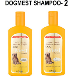 Dog Mest General Cleansing Medicated Shampoo - 200 Gram- Pack of 2