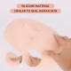 Mannequin Head, Practice Training Head, Make Up and Lash Extention, Cosmetology Doll Face Head, Soft-Touch Rubber Practice Head