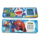 Magnetic Closure Double Sided Pencil Boxes with Calculator and Sharpener for Boys Girls Printed Multi Design Pencil Cases Big Size Cartoon (Doremon, Spider Man and Avengers) Geometry for School Children (Pack of 2) Magnetic Closure Double Sided Pencil Boxes with Calculator and Sharpener for Boys Girls Printed Multi Design Pencil Cases Big Size Cartoon (Doremon, Spider Man and Avengers) Geometry for School Children (Pack of 2)