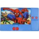 Dual Side Opening Magnetic Closure Super Hero Spiderman Theme Jumbo Pencil Box | Stationery Geometry Box for Boys School And Gift