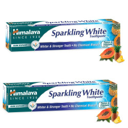 Himalaya Herbals Sparkling White Toothpaste (150GM) - PACK OF 2