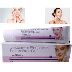 Clinsol Anti Acne-Pimple Gel Cream (Pack of 2) for Oily Skin (15gm each) Creams