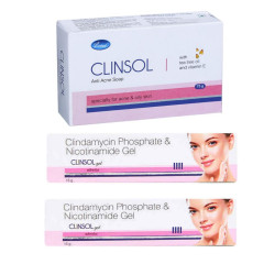 Clinsol Soap Pack of 1 (75g) and Clinsol Gel Pack of 2 (15+15gm) Pack of 3 pieces