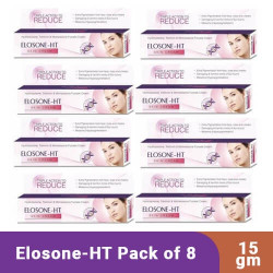 Elosone-HT Day Cream for Pimple, Removes Scars and Pigmentation (15g each) - Pack of 8