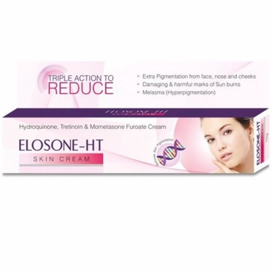 Elosone-HT Day Cream for Pimple, Removes Scars and PACigmentation (15g each) - Pack of 2