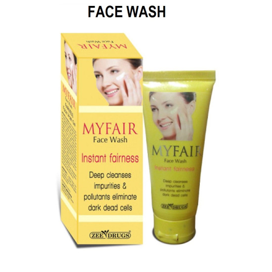 My Fair CREAM + SOAP + FACE WASH COMBO for Fairness, Skin Glow & Fairness, Removes Scars (Set of 3)