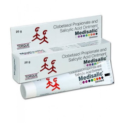 Medisalic Cream For Rash, Redness and Itchiness | Skin Reactions (20g each)- Pack of 2