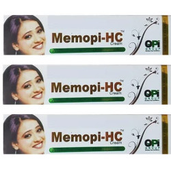 Memopi HC Cream (15g each) For Dark Spot, Brightning (Night Cream) - Pack of 3