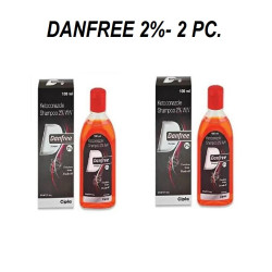 Danfree 2% Anti Dandruff and Anti Fungal Shampoo (100ml)- Pack of 2