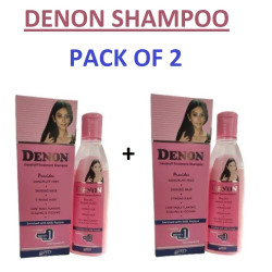Denon Shampoo (100ML) for Anti-Dandruff | Shining Hair | Strong Hair | Enriched With Milk Protein | Danon - Pack of 2