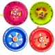 Fine Quality high Speed Plastic YoYo Spinner Fidget Toy | Make in India (Random Color) - Pack of 4
