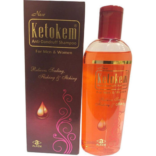 Ketokem Anti Dandruff Shampoo Men & Women 110ML - PACK OF 3