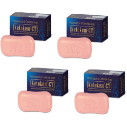 KETOKEM -CT (Pack of 4) Anti-bacterial & Anti-fungal Soap (75gm each)