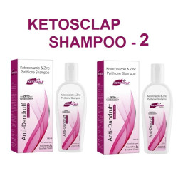 Ketoscalp Anti Dandruff Shampoo for Antifungal Infections - Pack of 2