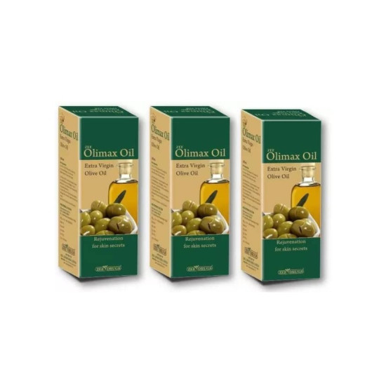 Olimax Extra Virgin Olive Massage Oil (100ml) - Pack of 3