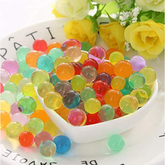 Puppet Pop It Fidget Toys, Push Pop Bubble Fidget Sensory Toy, Autism Special Needs Silicone Stress Relief Toy for Kids - 1 Piece (Random Shape) + Water Jelly Water Balls Rubber Jelly Beads -  500 Pieces | 1 Pop It + 500 Water Balls | Combo of 2