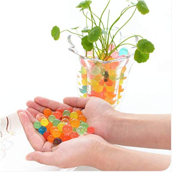 Puppet Pop It Fidget Toys, Push Pop Bubble Fidget Sensory Toy, Autism Special Needs Silicone Stress Relief Toy for Kids - 1 Piece (Random Shape) + Water Jelly Water Balls Rubber Jelly Beads -  500 Pieces | 1 Pop It + 500 Water Balls | Combo of 2