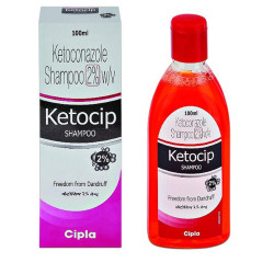 Ketocip Shampoo (1 Piece) Anti Dandruff (100ml each)