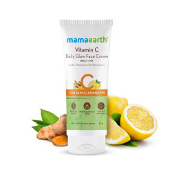 Mamaearth (Mama Earth) Vitamin C Daily Glow Face Cream With Vitamin C & Turmeric For Skin Illumination - 80 G