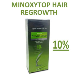Bio Aqua Minoxytop 10% for Hair Regrowth and Stop Hair-fall | Minky Top Mintop Min Top Minoxidil Solution | Hair Serum- Pack of 1