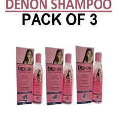 Denon Shampoo (100ML) for Anti-Dandruff | Shining Hair | Strong Hair | Enriched With Milk Protein | Danon - Pack of 3