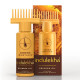 Indulekha Bringha Ayurvedic Hair Oil 100 ml, Hair Fall Control and Hair Growth with Bringharaj Oil - Comb Applicator Bottle for Men & Women