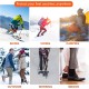 Winter Warm Thick Snow Rabbit Fur Socks Thermal Wool Flannel Boots Floor Sox | Ankle Length Socks For Cold Weather | Thumb Sock (Anguthe wali) Free Size | Random Color