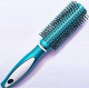 Round Rolling Curling Roller Comb Hair Brush With Soft Bristles For Men And Women (Random Color) - Pack of 2