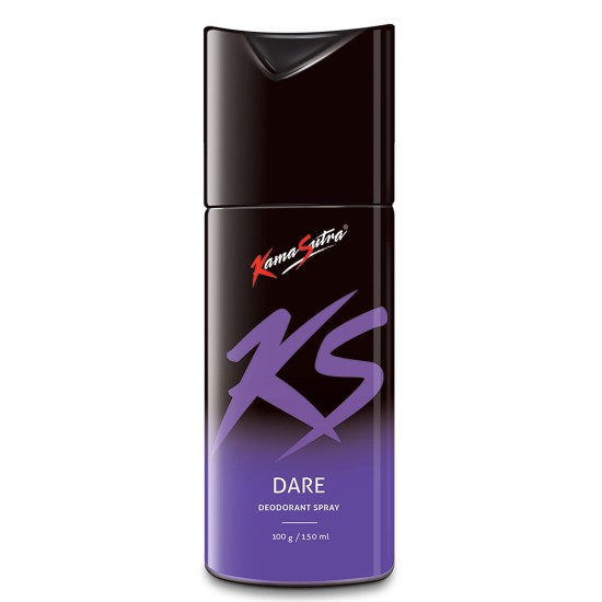 KS Kama Sutra Deodorant Spray For Men, Dare, 150ml- pack of 1