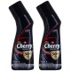 Cherry Blossom Liquid Wax Polish (Black) - 75 ml - Pack of 2