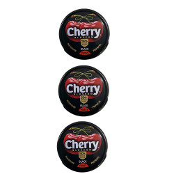 Cherry Blossom Wax Shoe Polish Dark Tan - 40gm | Leather Shoe Shiner - BLACK - PACK OF 3