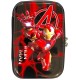PREMIUM Jumbo Size Eva Pencil Box Multi-function Zipper Opening with Compartments for Kids | Iron Man - Random Super Hero PREMIUM Jumbo Size Eva Pencil Box Multi-function Zipper Opening with Compartments for Kids | Iron Man - Random Super Hero