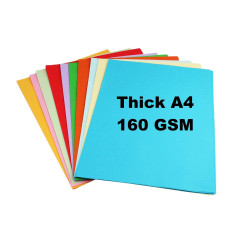 20 pcs A4 Colored 160-180 GSM Heavy Cardstoke Pastel Sheets Art and Craft paper Double Sided Colored DIY Craft Smooth Finish for Origami, Craft, Greeting card making