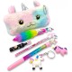 Stationery Unicorn Stationary Combo Kit for School Kids Boys & Girls | Unicorn Water Pen + Pencil + Fur Pouch + Highlighter + Fur Pen + Unicorn Eraser + Keychain - Combo of 7 Stationery Unicorn Stationary Combo Kit for School Kids Boys & Girls | Unicorn Water Pen + Pencil + Fur Pouch + Highlighter + Fur Pen + Unicorn Eraser + Keychain - Combo of 7